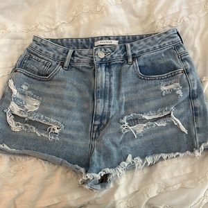 pacsun high rise festival shorts